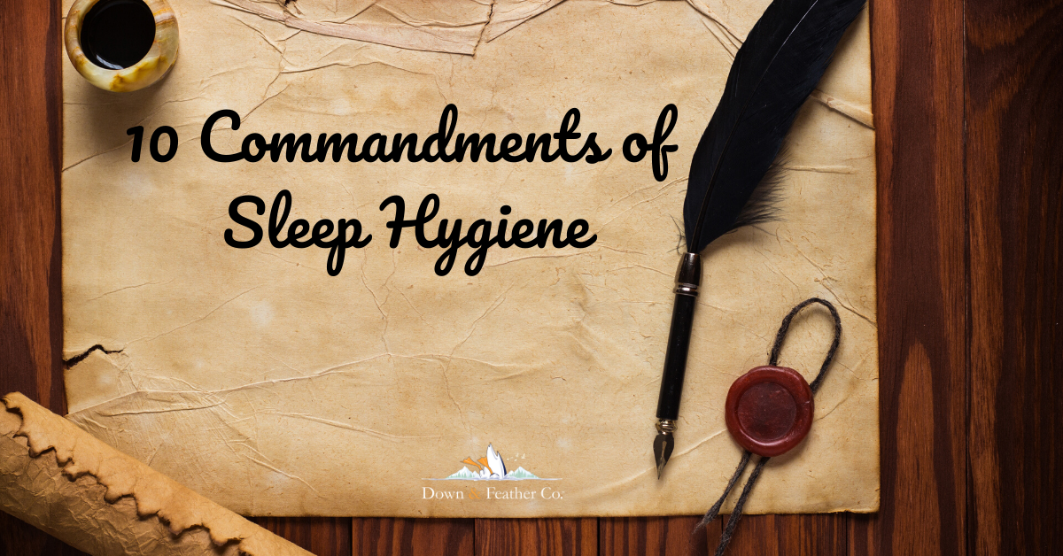10 Commandments of Sleep Hygiene featured image